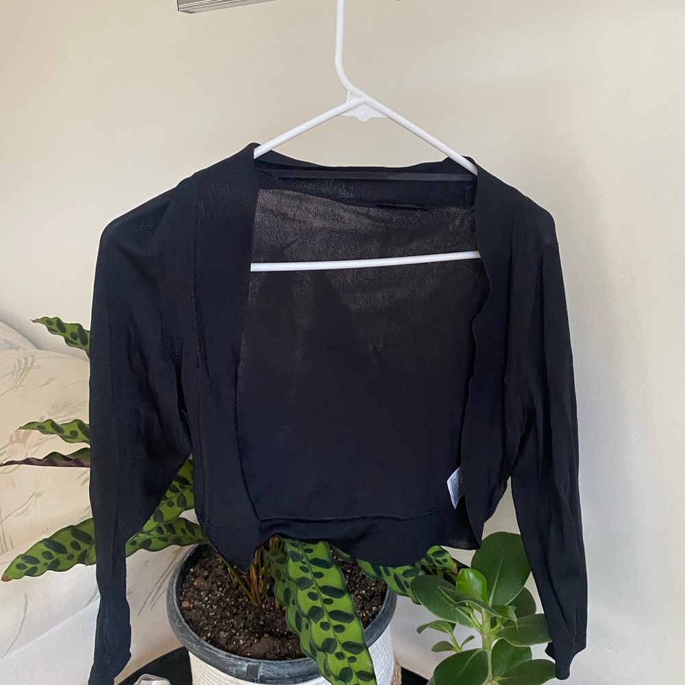 Esprit Black viscose bolero S